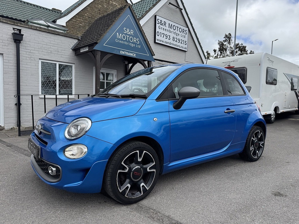 Fiat 500 S EN17TXM Blue #2