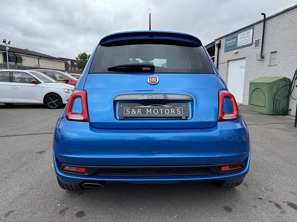 Fiat 500 S EN17TXM Blue #5