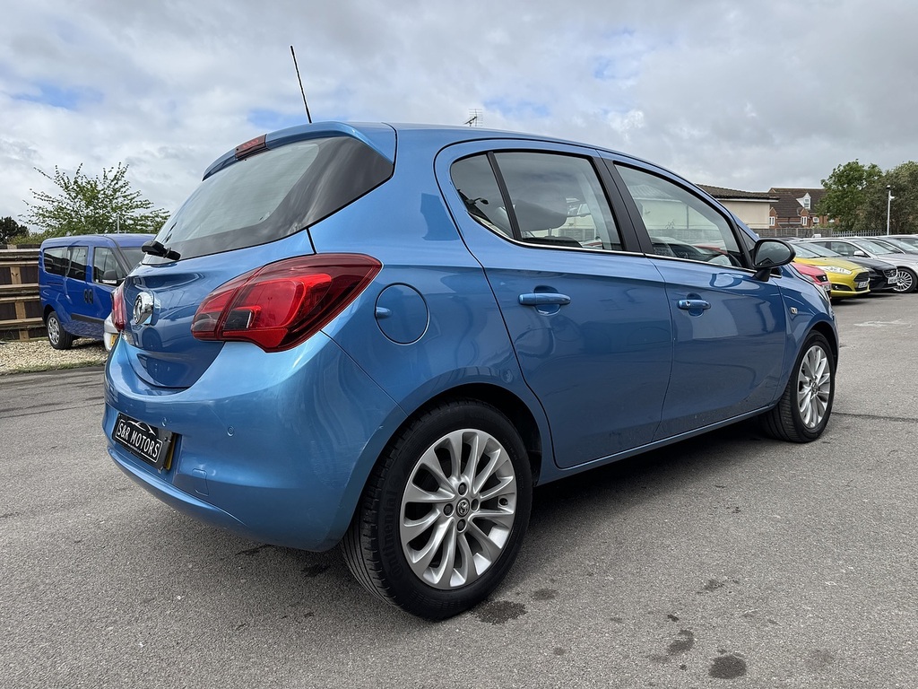 Vauxhall Corsa I Ecotec Se Nav GJ68WBZ Blue #4