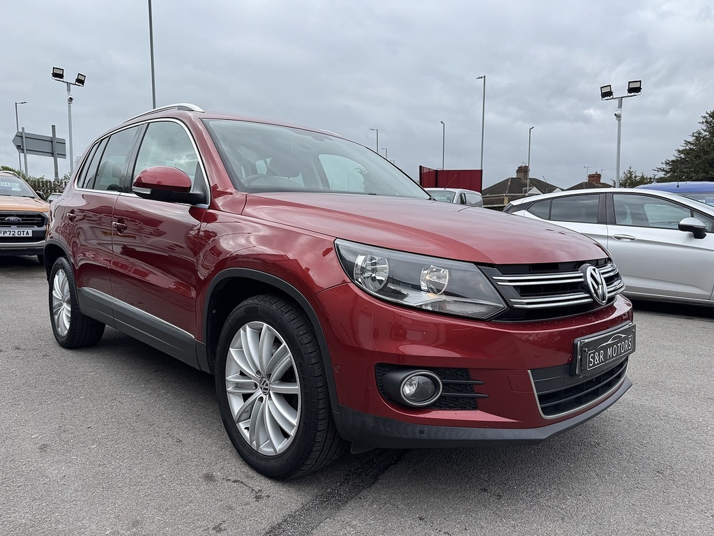Volkswagen Tiguan Tdi Bluemotion Tech Match Edition OY65YUB Red #6