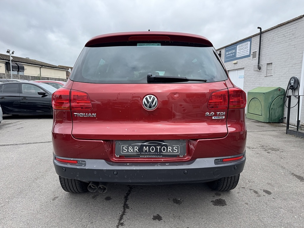 Volkswagen Tiguan Tdi Bluemotion Tech Match Edition OY65YUB Red #5