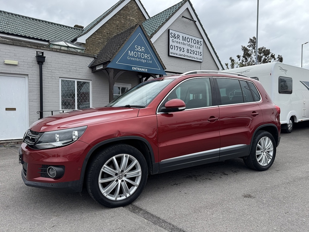 Volkswagen Tiguan Tdi Bluemotion Tech Match Edition OY65YUB Red #2