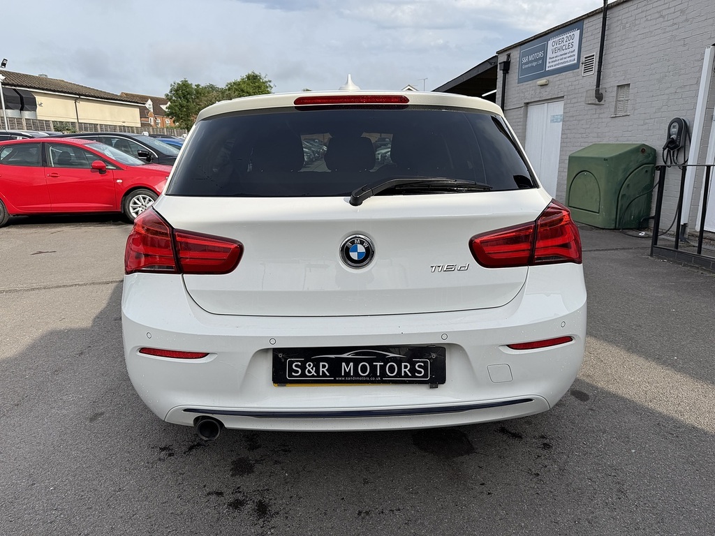 BMW 1 Series 116D Sport KS19ATX White #5