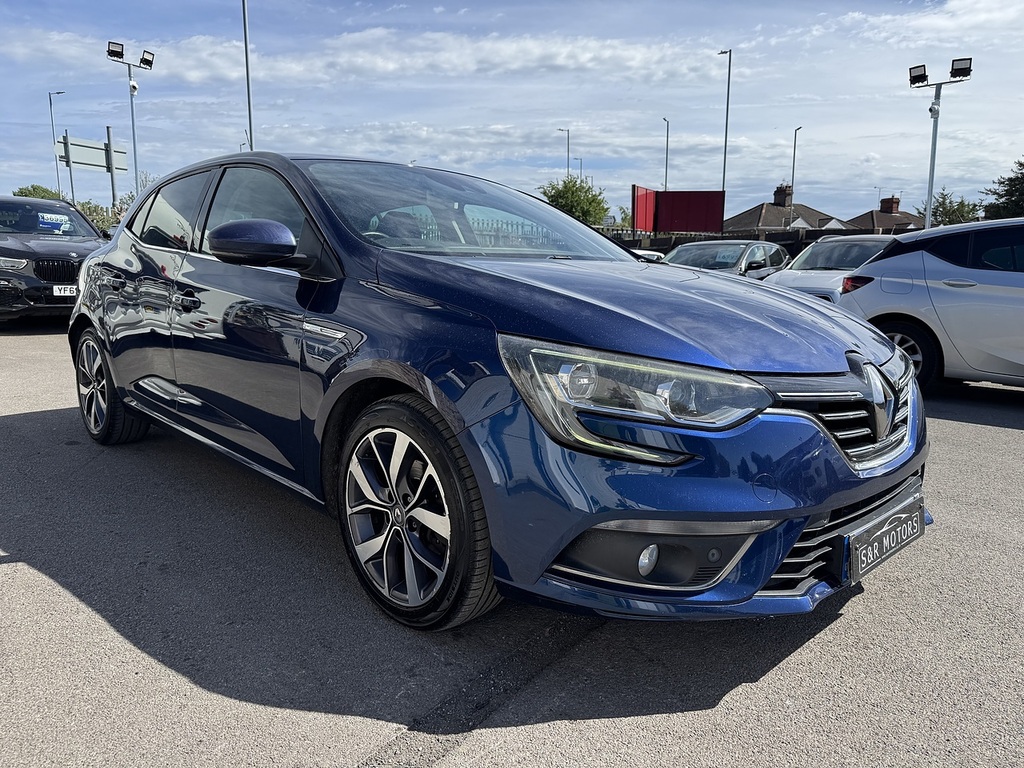 Renault Megane Tce Dynamique S Nav GU66AGV Blue #6