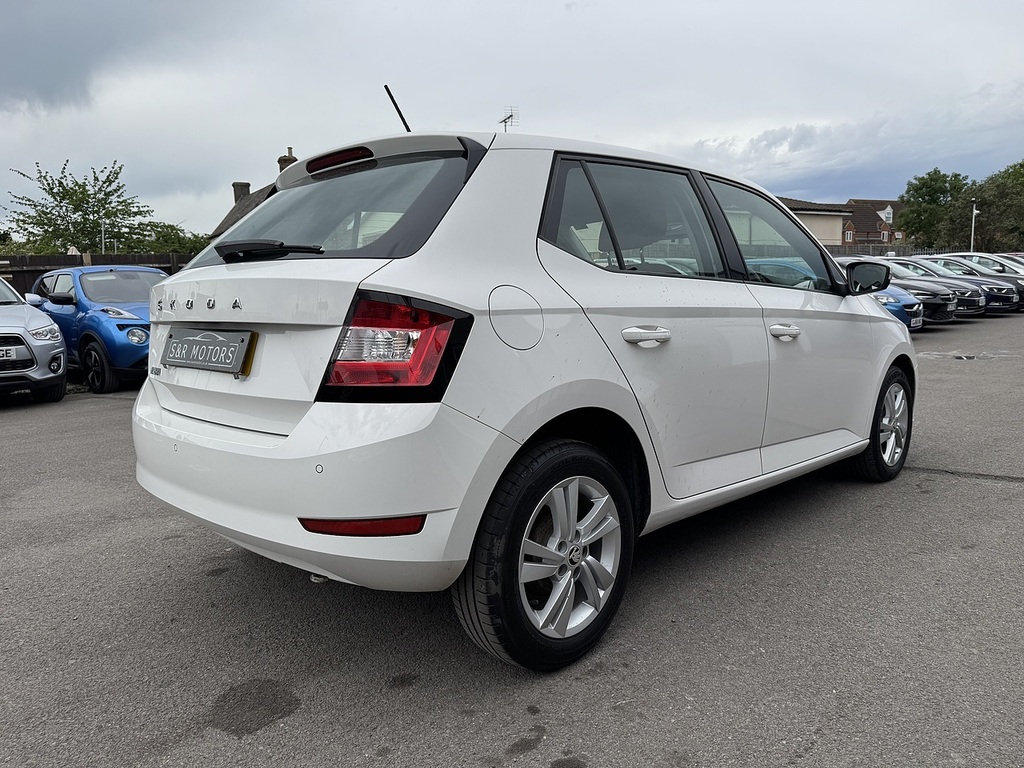 Skoda Fabia Tsi Se WF20NUM White #4
