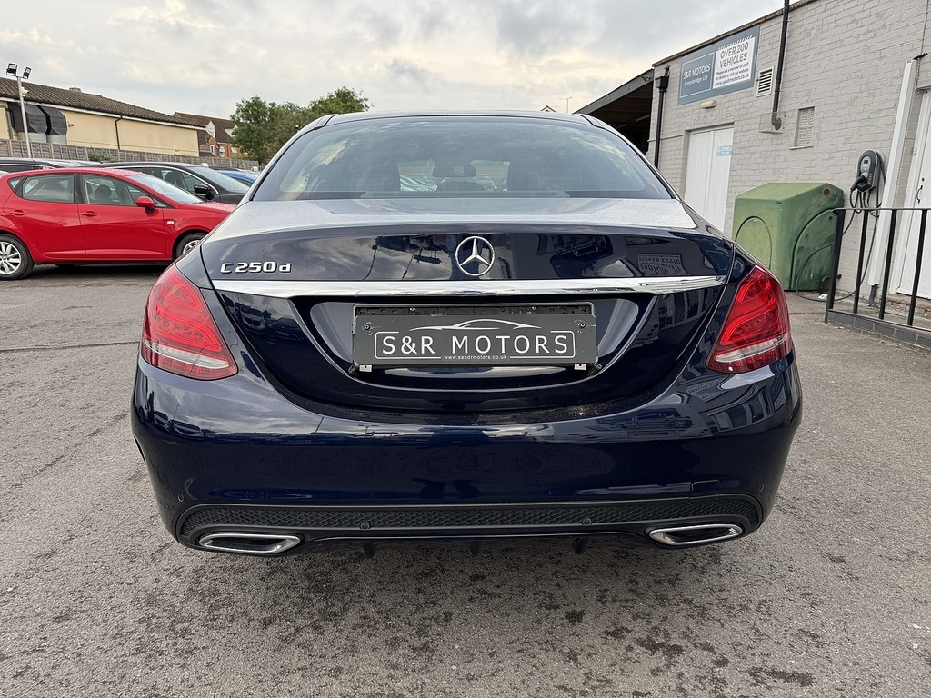 Mercedes-Benz C Class C250d Amg Line KU18JUK Blue #5