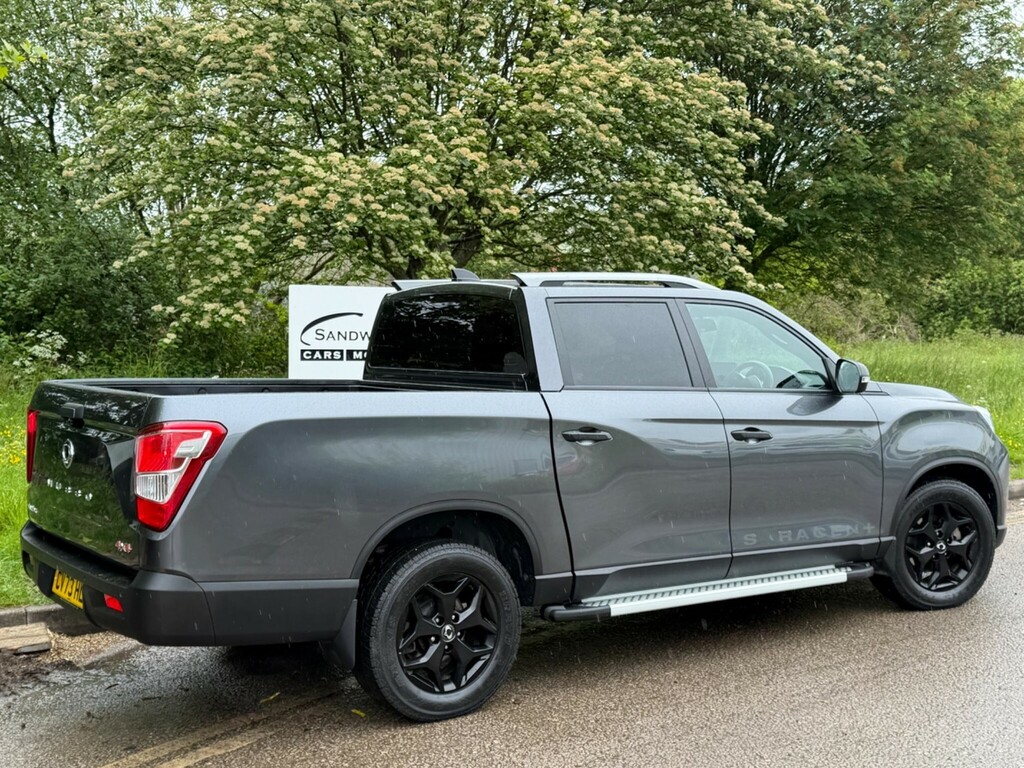 SsangYong Musso 2.2D Saracen Plus 4Wd Lwb Euro 6 Grey #4