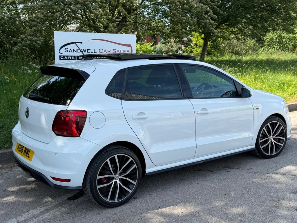 Volkswagen Polo 1.8 Tsi Bluemotion Tech Gti Euro 6 Ss AD16MWL White #4