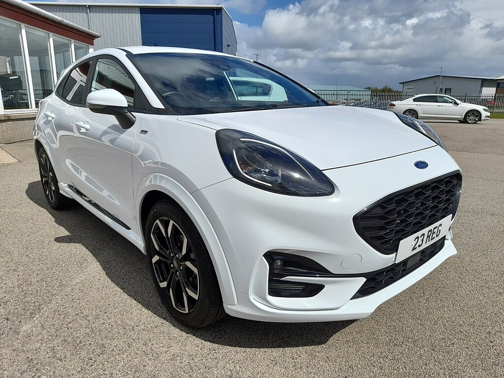 Ford Puma 1.0T St-line X Mhev Nav White #2