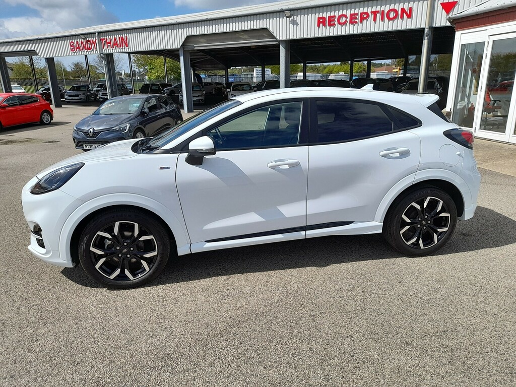 Ford Puma 1.0T St-line X Mhev Nav White #3