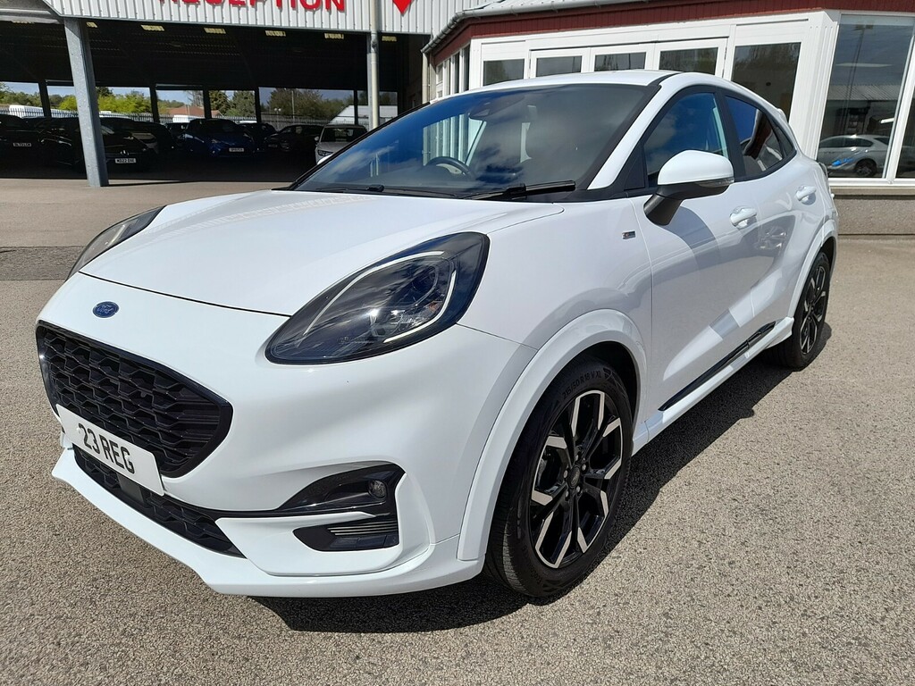 Ford Puma 1.0T St-line X Mhev Nav White
