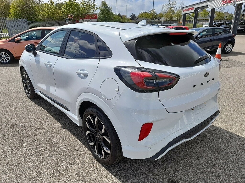 Ford Puma 1.0T St-line X Mhev Nav White #4
