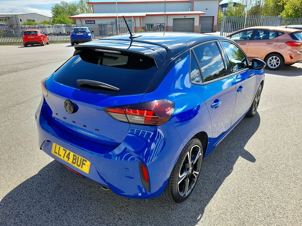 Vauxhall Corsa 1.2T 100 Gs 9947 Miles LL74BUF Blue #5
