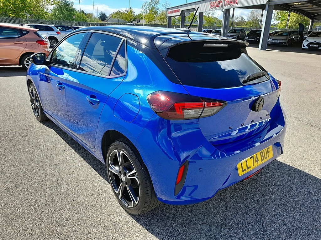 Vauxhall Corsa 1.2T 100 Gs 9947 Miles LL74BUF Blue #4