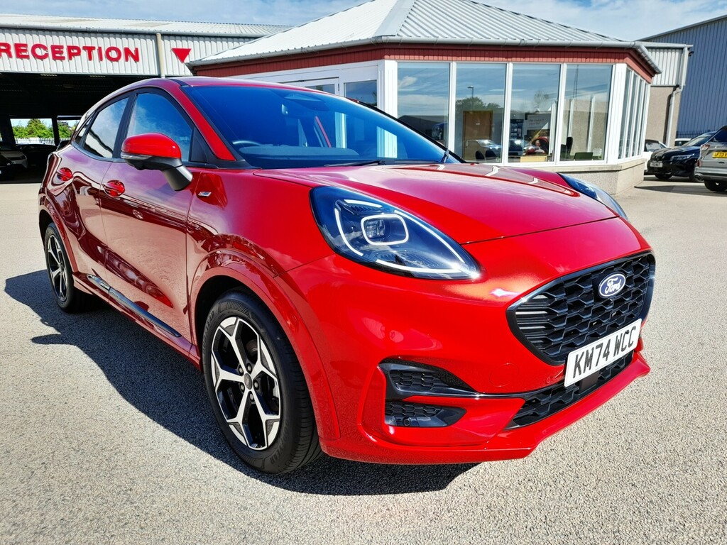 Ford Puma 1.0T 125 St-line Mhev Nav New Model KM74WCC Red #2