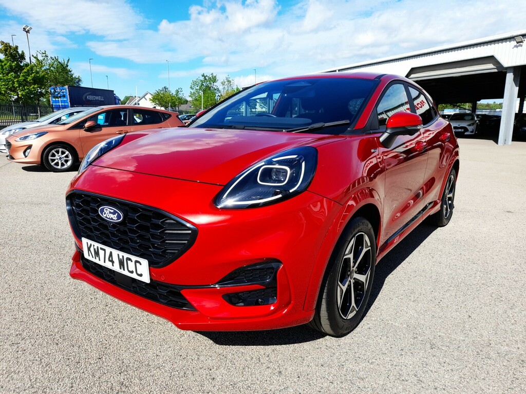Ford Puma 1.0T 125 St-line Mhev Nav New Model Red