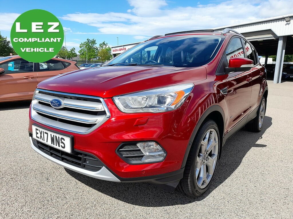 Ford Kuga 2.0 Tdci 180 Titanium Nav 4X4 Lez Compliant Red
