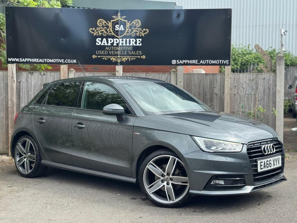 Audi A1 1.4 Tfsi Cod Black Edition Sportback Euro 6 Ss EA66XYV Grey #5
