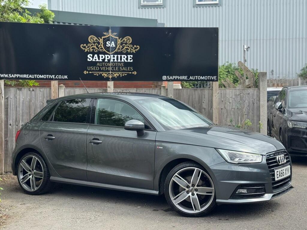 Audi A1 1.4 Tfsi Cod Black Edition Sportback Euro 6 Ss EA66XYV Grey #6
