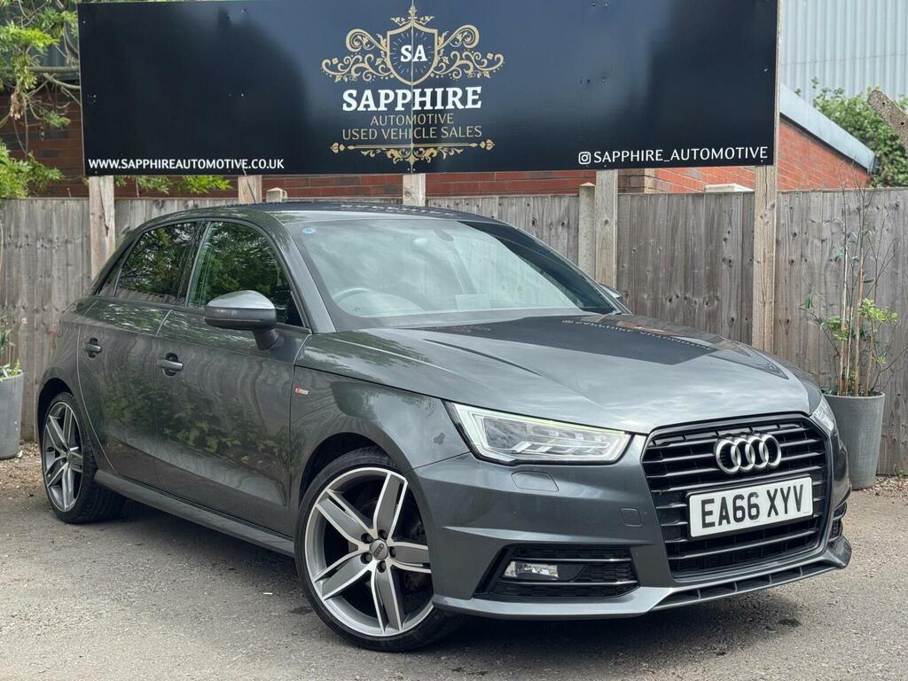 Audi A1 1.4 Tfsi Cod Black Edition Sportback Euro 6 Ss EA66XYV Grey #3