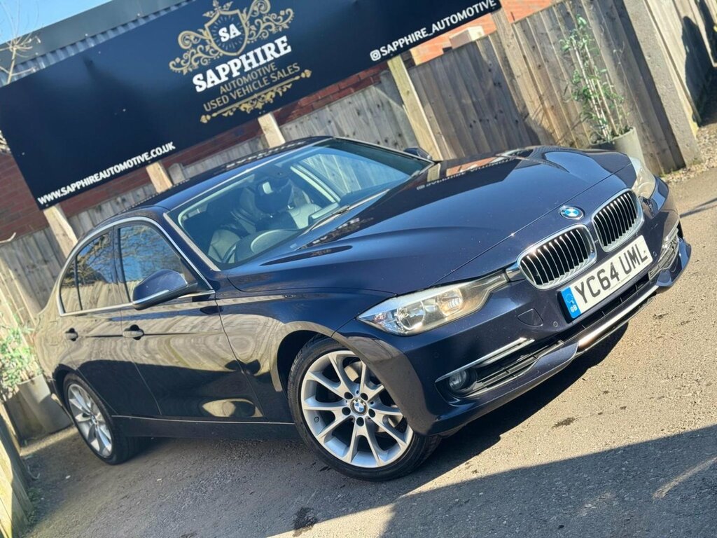 BMW 3 Series 2.0 320D Luxury Euro 5 Ss 201464 YC64UML Blue #4