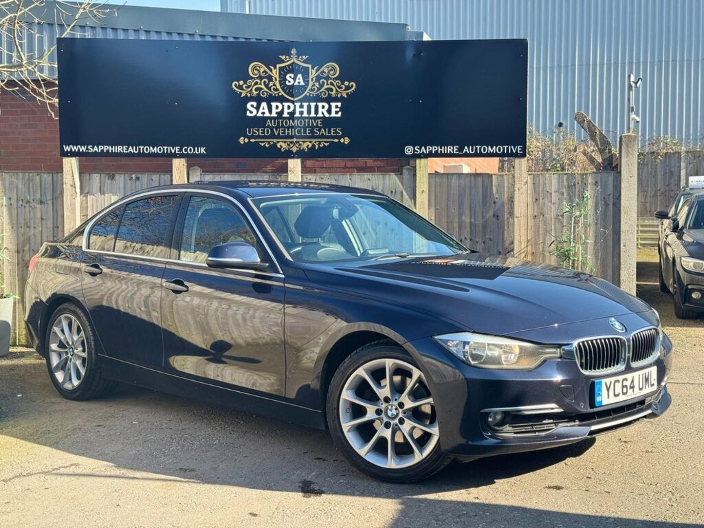 BMW 3 Series 2.0 320D Luxury Euro 5 Ss 201464 YC64UML Blue #2