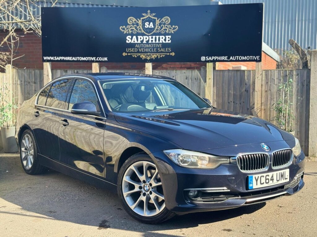 BMW 3 Series 2.0 320D Luxury Euro 5 Ss 201464 YC64UML Blue #3