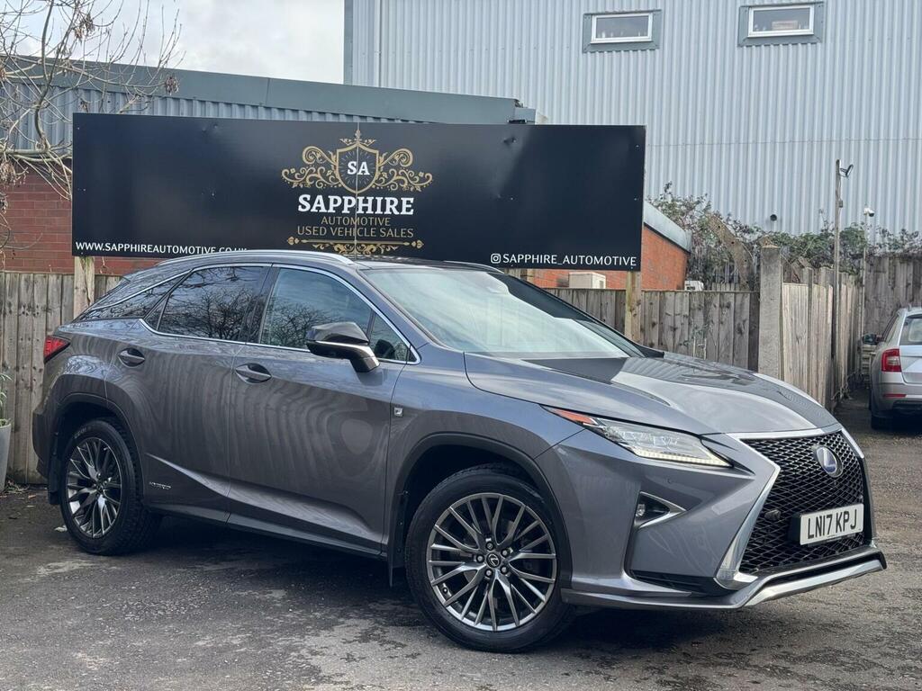Lexus RX 3.5 450H V6 F Sport Cvt 4Wd Euro 6 Ss 2017 LN17KPJ Grey #5