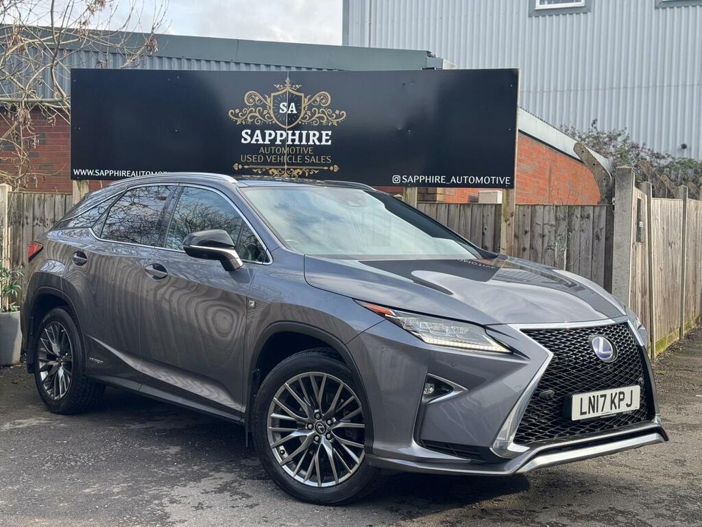 Lexus RX 3.5 450H V6 F Sport Cvt 4Wd Euro 6 Ss 2017 LN17KPJ Grey #3
