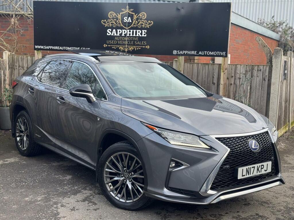 Lexus RX 3.5 450H V6 F Sport Cvt 4Wd Euro 6 Ss 2017 LN17KPJ Grey #4