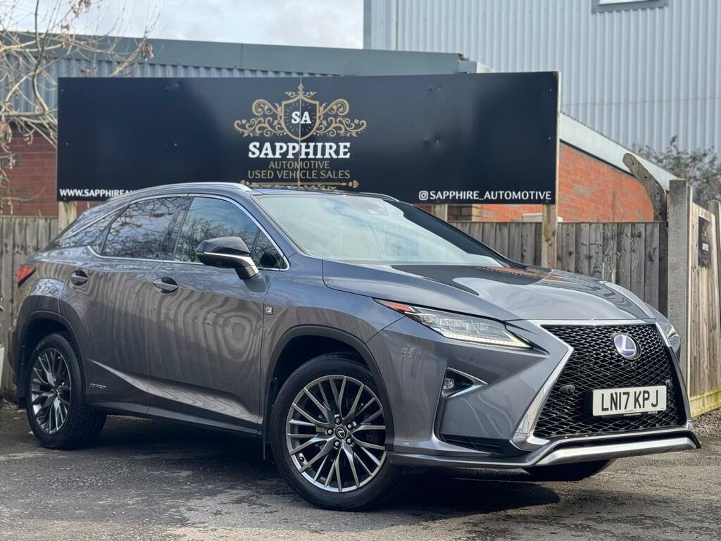 Lexus RX 3.5 450H V6 F Sport Cvt 4Wd Euro 6 Ss 2017 Grey