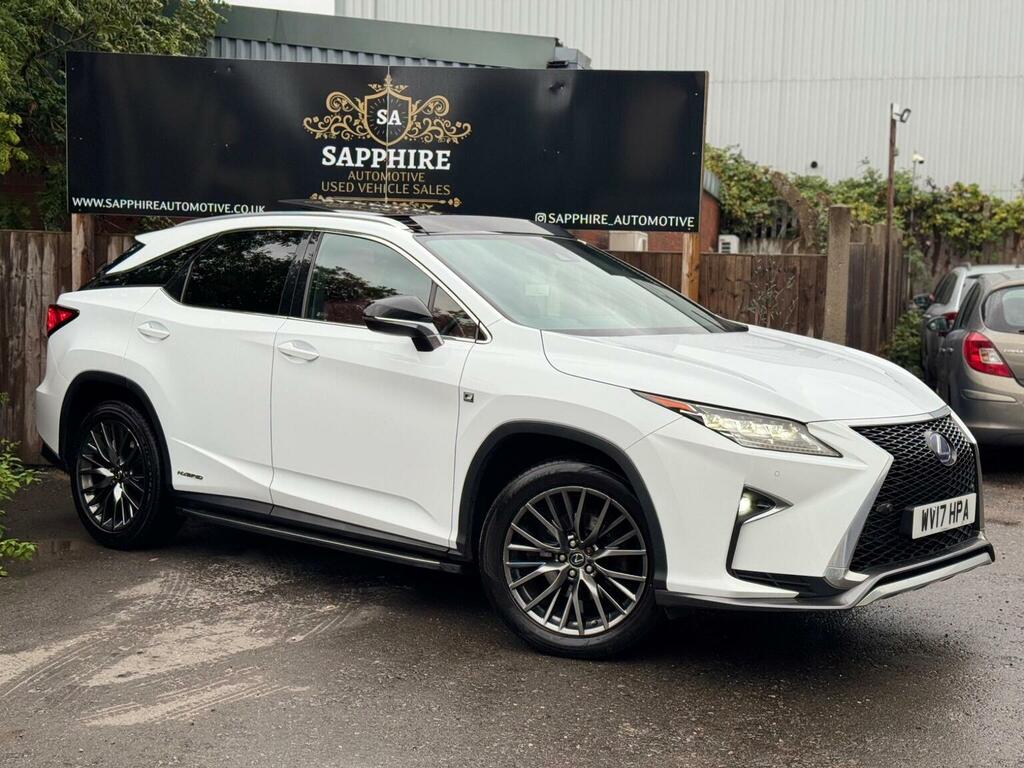 Lexus RX 3.5 450H V6 F Sport Cvt 4Wd Euro 6 Ss 2017 WV17HPA White #2