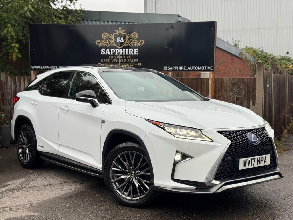 Lexus RX 3.5 450H V6 F Sport Cvt 4Wd Euro 6 Ss 2017 WV17HPA White #4