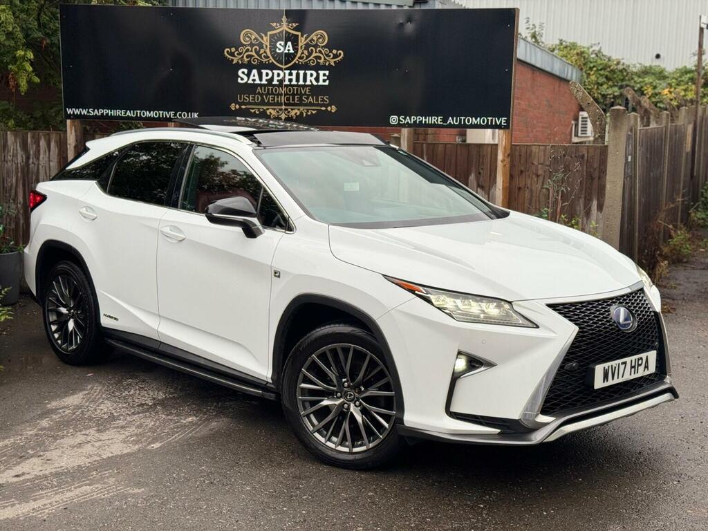 Lexus RX 3.5 450H V6 F Sport Cvt 4Wd Euro 6 Ss 2017 WV17HPA White #5