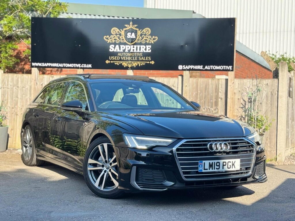 Audi A6 Avant 2.0 Tdi 40 S Line S Tronic Euro 6 Ss 2019 Black