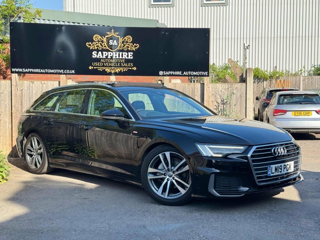 Audi A6 Avant 2.0 Tdi 40 S Line S Tronic Euro 6 Ss 2019 LM19PGK Black #6