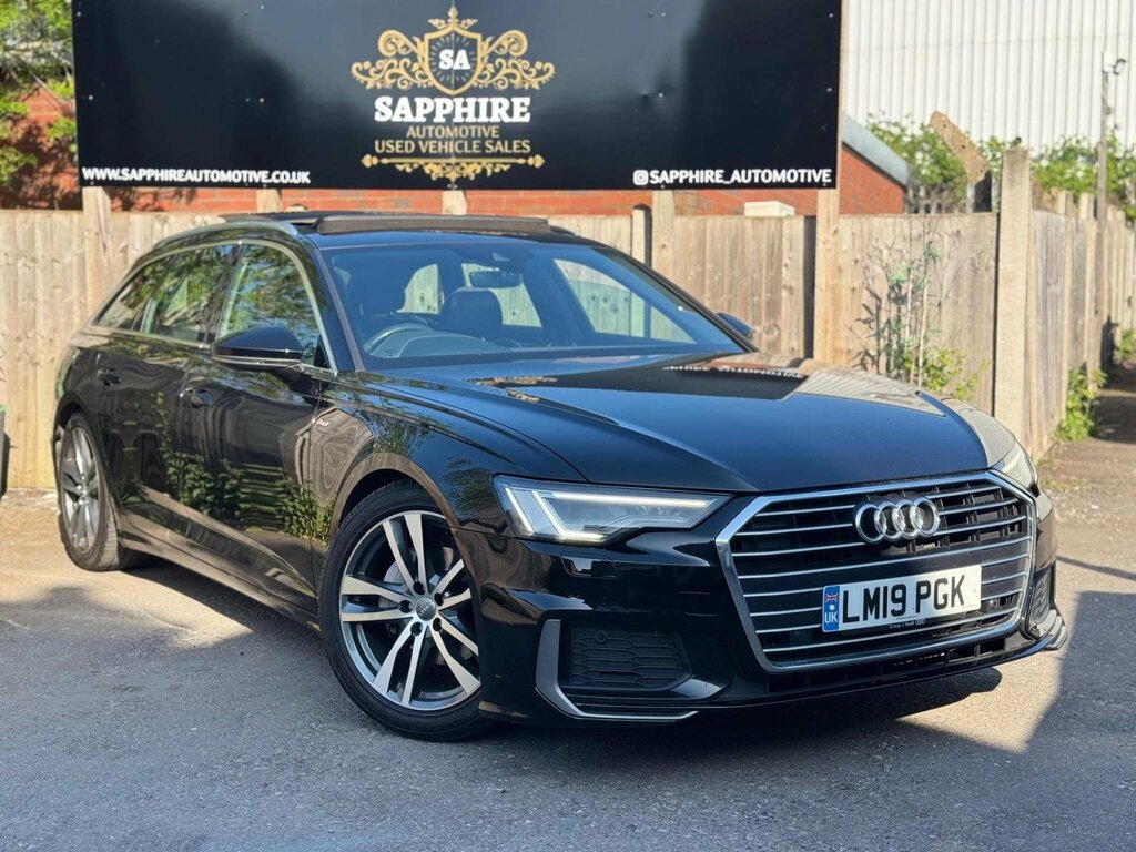 Audi A6 Avant 2.0 Tdi 40 S Line S Tronic Euro 6 Ss 2019 LM19PGK Black #4