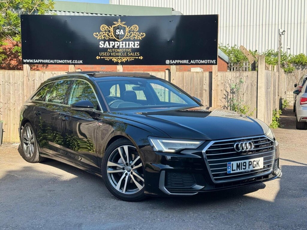 Audi A6 Avant 2.0 Tdi 40 S Line S Tronic Euro 6 Ss 2019 LM19PGK Black #5