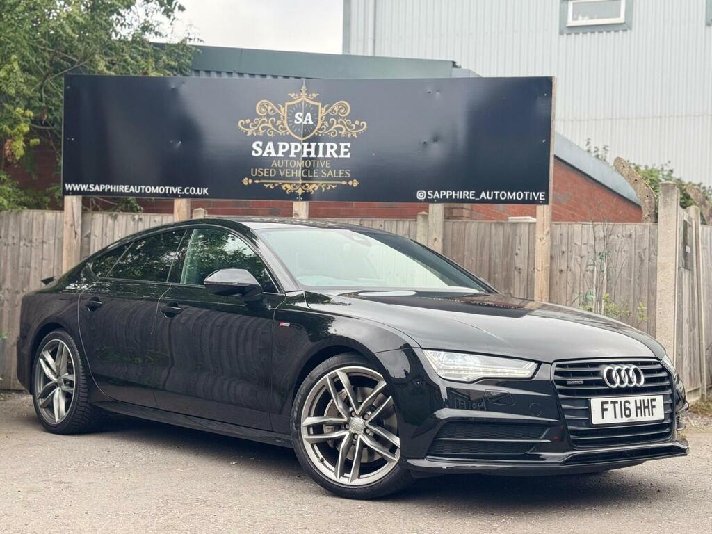 Audi A7 3.0 Bitdi V6 Black Edition Sportback Tiptronic Qua Black