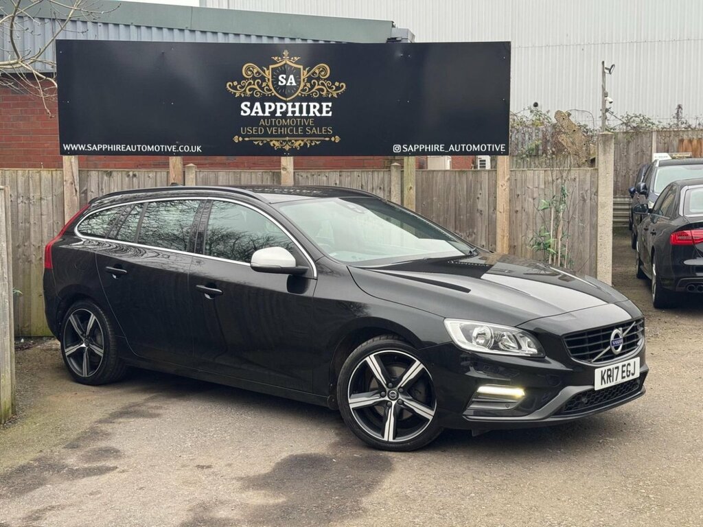 Volvo V60 2.0 D4 R-design Nav Euro 6 Ss 201717 KR17EGJ Black #4
