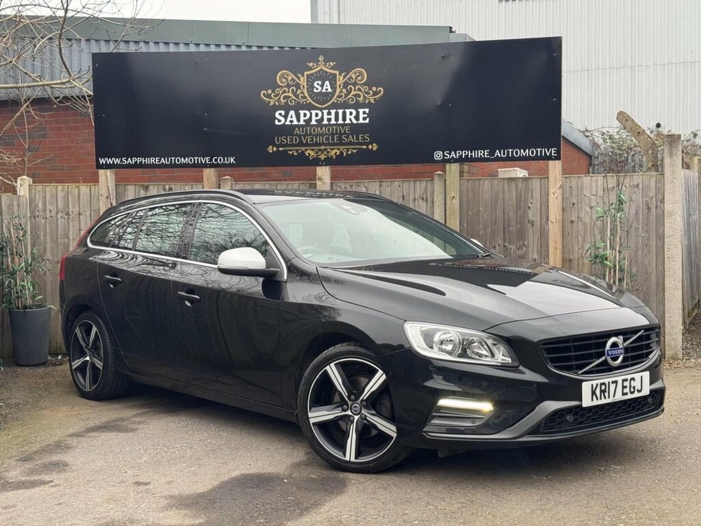 Volvo V60 2.0 D4 R-design Nav Euro 6 Ss 201717 KR17EGJ Black #2