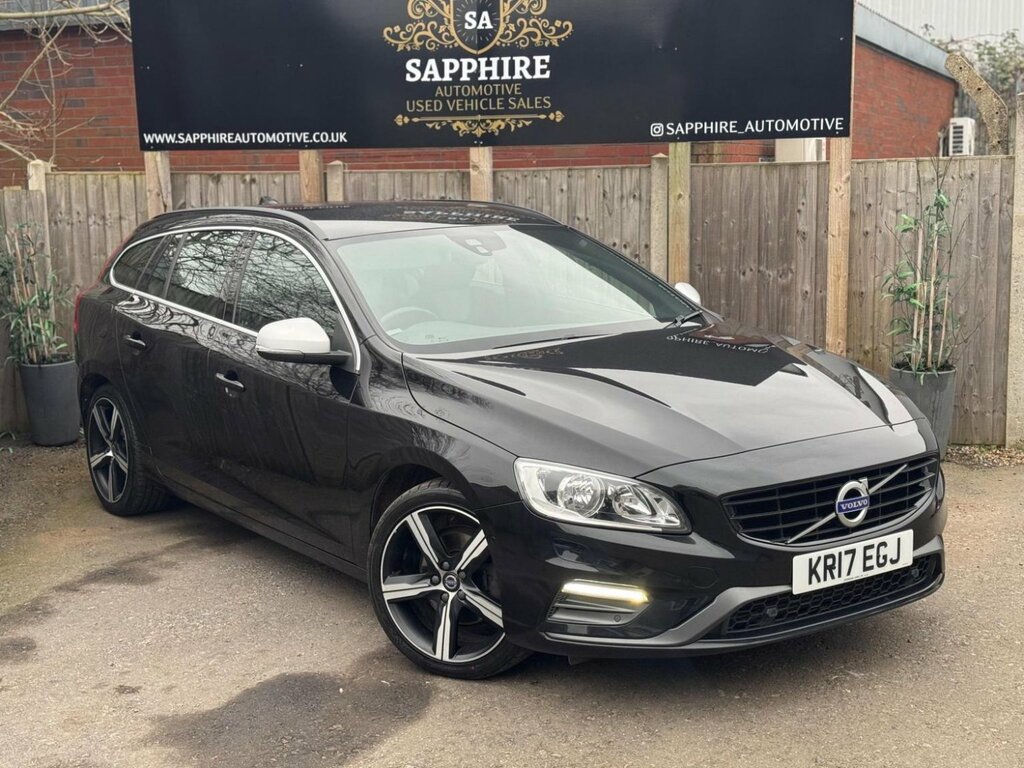 Volvo V60 2.0 D4 R-design Nav Euro 6 Ss 201717 KR17EGJ Black #6