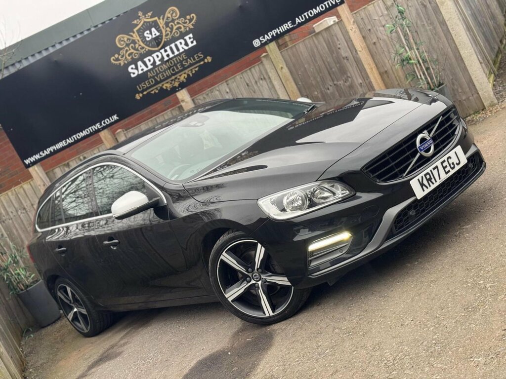 Volvo V60 2.0 D4 R-design Nav Euro 6 Ss 201717 KR17EGJ Black #5
