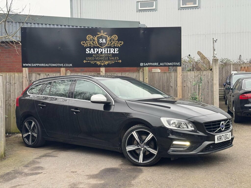Volvo V60 2.0 D4 R-design Nav Euro 6 Ss 201717 KR17EGJ Black #3