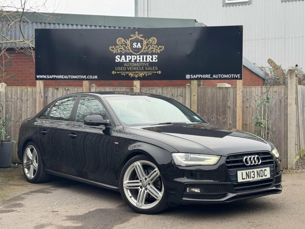 Audi A4 1.8 Tfsi Black Edition Euro 5 Ss 201313 Black