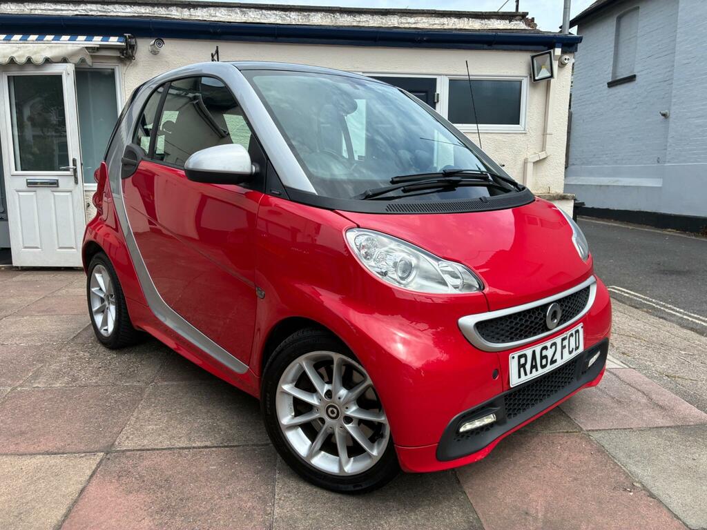 Smart Fortwo 1.0 Mhd Passion Softtouch Euro 5 Ss Red