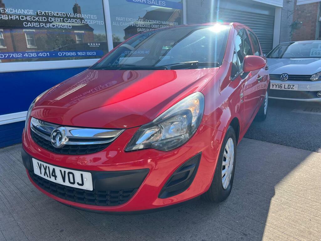 Vauxhall Corsa 1.0 Ecoflex 12V S Euro 5 YX14VOJ Red #4