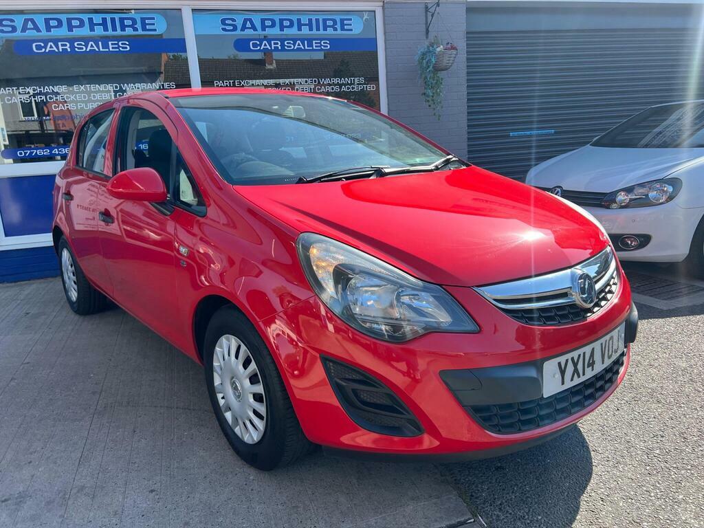 Vauxhall Corsa 1.0 Ecoflex 12V S Euro 5 YX14VOJ Red #3