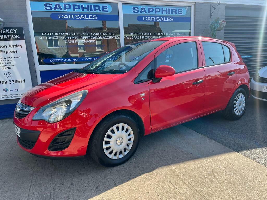 Vauxhall Corsa 1.0 Ecoflex 12V S Euro 5 YX14VOJ Red #5