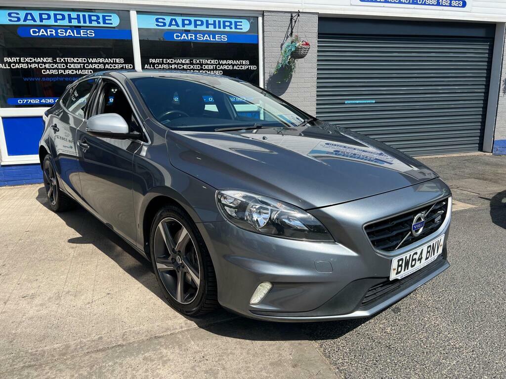 Volvo V40 2.0 D4 R-design Euro 6 S S BW64BNV Grey #2